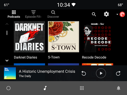 Pocket Casts - Podcast App Bildschirmfoto 24