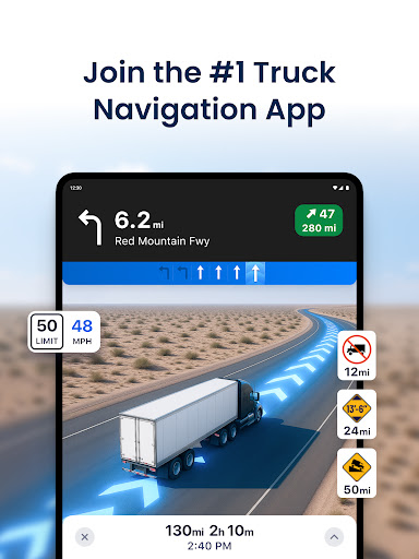 Trucker Path: Truck GPS & Fuel Bildschirmfoto 2