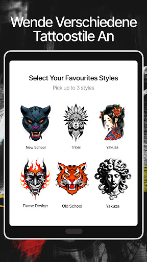 Ink AI – Tattoo designs app Bildschirmfoto 7