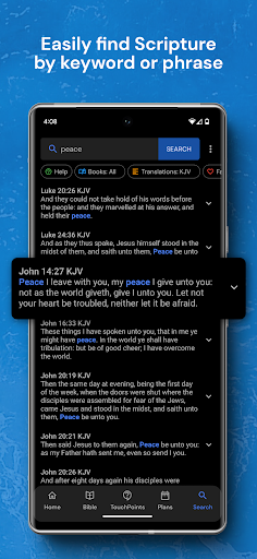 Holy Bible King James + Audio Bildschirmfoto 1