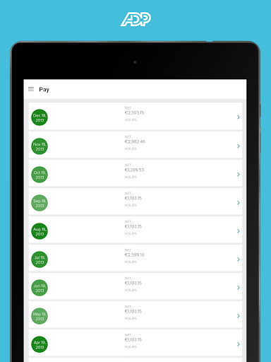 ADP Mobile Solutions Bildschirmfoto 6