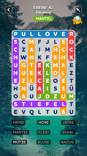 Wortsuche - Word Search Quest Bildschirmfoto 1