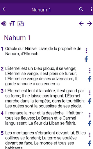 Bible en français courant Bildschirmfoto 10