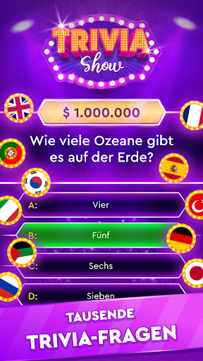 Trivia-Spiel: Millionär Quiz Bildschirmfoto 4