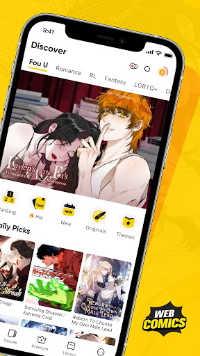 WebComics - Webtoon & Manga Bildschirmfoto 10
