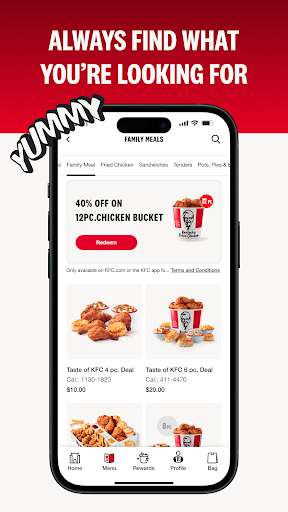 KFC US - Ordering App Bildschirmfoto 3