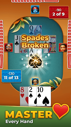 Spades Pop - Classic Card Game Bildschirmfoto 3