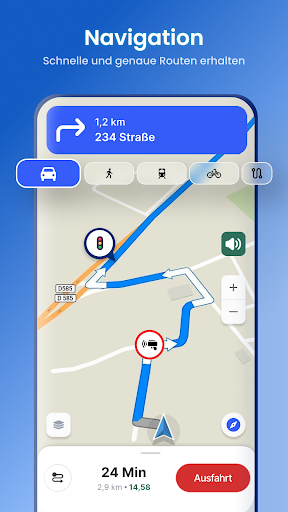 Satellitenansicht – Radar Bildschirmfoto 3
