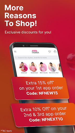 Nykaa Fashion – Shopping App Bildschirmfoto 1
