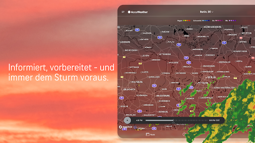 AccuWeather: Wetterradar Bildschirmfoto 14