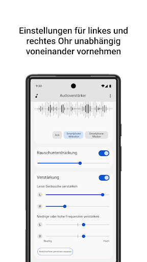 Audioverstärker Bildschirmfoto 2