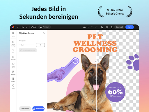 Adobe Express: KI Foto, Video Bildschirmfoto 11