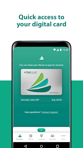CareCredit Mobile Bildschirmfoto 5