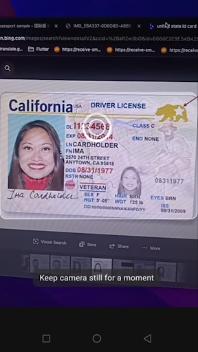 ID Card, Passport, Driver Lice Bildschirmfoto 4