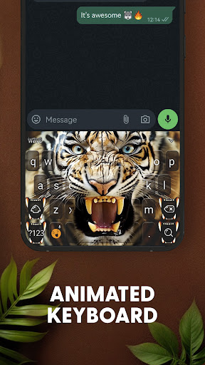 4K Tiger Live‑Wallpaper Bildschirmfoto 3