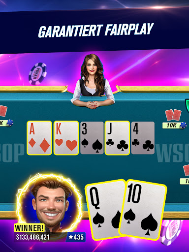WSOP: Texas Holdem Poker Bildschirmfoto 1