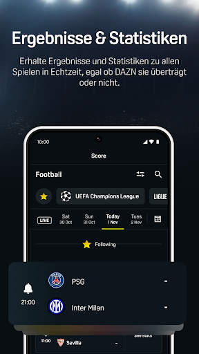 DAZN - Sport Live Stream Bildschirmfoto 11