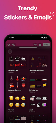 StoryFont for Instagram Story Bildschirmfoto 1