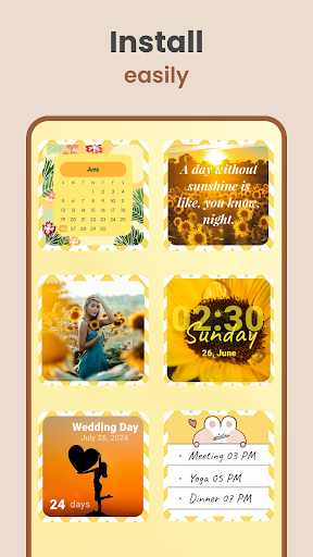 Widget 2026 - Esthetic Widgets Bildschirmfoto 3