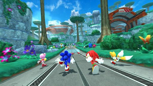 Sonic Forces: PvP-Rennen Bildschirmfoto 5