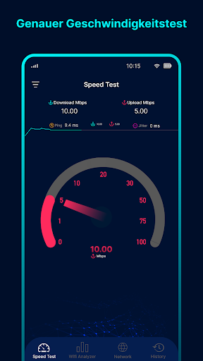 Wlan Speed Test - Wifi Test Bildschirmfoto 2