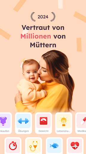 Schwangerschafts-App - Momly Bildschirmfoto 2