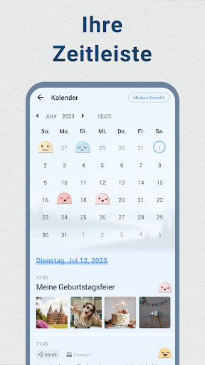My Diary, Journal Tagebuch app Bildschirmfoto 1