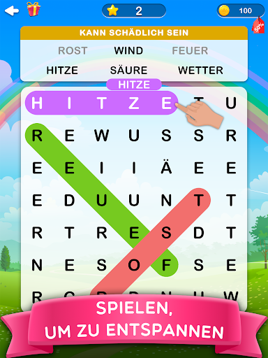 Wortsuche 2 - Word Search Bildschirmfoto 21