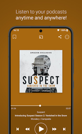 Podcast Go Bildschirmfoto 1
