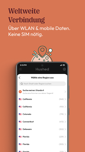Hushed – Zweite Telefonnummer Bildschirmfoto 6