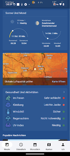 MSN Wetter Bildschirmfoto 2