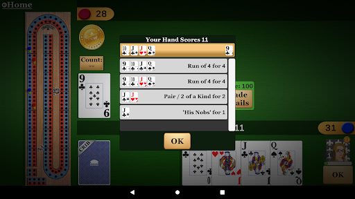 Cribbage Pro Online! Bildschirmfoto 17
