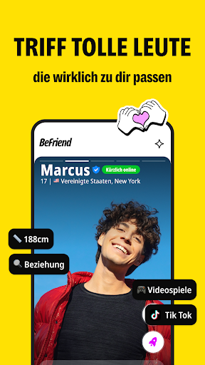 BeFriend – Triff neue Freunde Bildschirmfoto 14