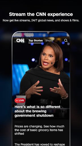 CNN: Live & Breaking News Bildschirmfoto 9