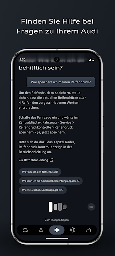 myAudi Bildschirmfoto 1