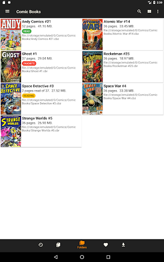CDisplayEx Comic Reader Lite Bildschirmfoto 2