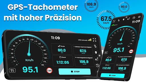 GPS-Tachometer & HUD Bildschirmfoto 22