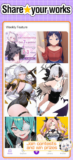 PixAI: AI Anime Generator Bildschirmfoto 13