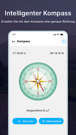 Kompass: Intelligenter Kompass Bildschirmfoto 3