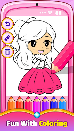 Princess Baby Phone Game Bildschirmfoto 4
