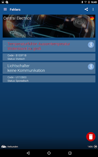 OBDeleven VAG Autodiagnose Bildschirmfoto 12