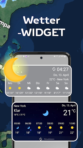 Wetterradar und Wetter-Live Bildschirmfoto 4