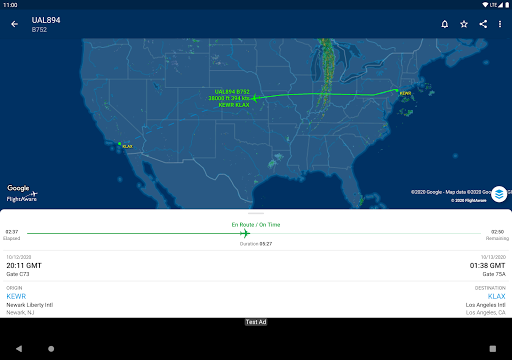 FlightAware Flug-Tracker Bildschirmfoto 10