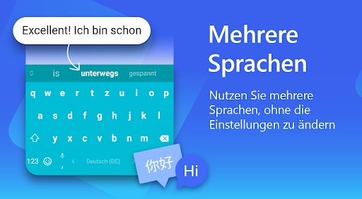 Microsoft SwiftKey KI-Tastatur Bildschirmfoto 3