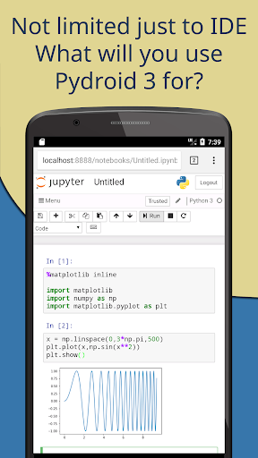 Pydroid 3 - IDE for Python 3 Bildschirmfoto 7