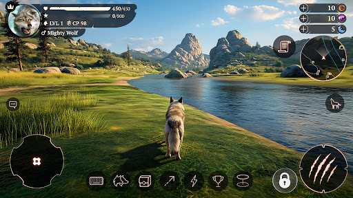 The Wolf: Tierspiele MMORPG Bildschirmfoto 11