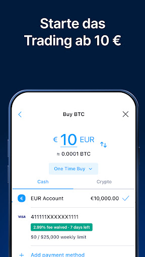 Crypto.com - Kaufe BTC ETH CRO Bildschirmfoto 5