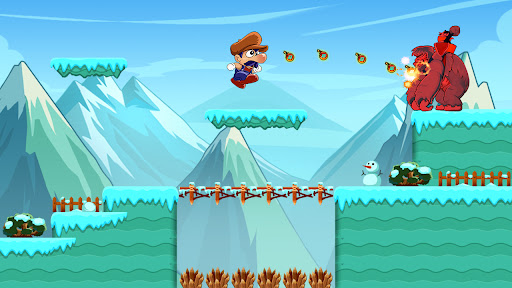 Super Bino Go: Abenteuerspiel Bildschirmfoto 1
