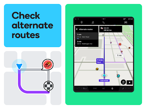 Waze Navigation und Verkehr Bildschirmfoto 14