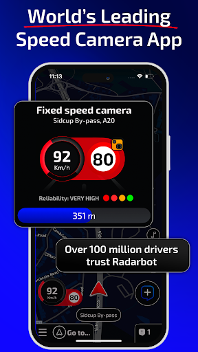 Radarbot: Blitzer Radarwarner Bildschirmfoto 17